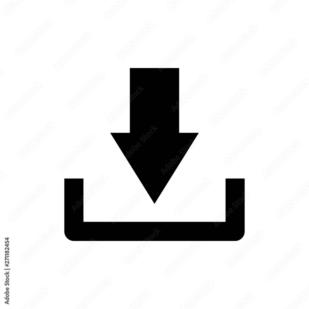 Download icon vector Download icon vector