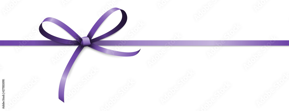 purple colored ribbon bow purple colored ribbon bow