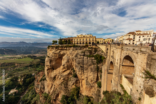 Фотография view of ronda spain