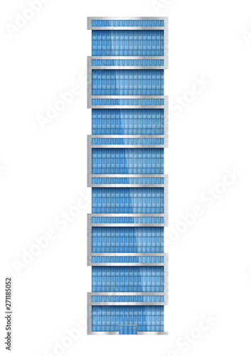 Modern Office Building in Glass