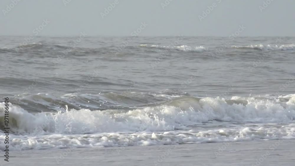 waves in the ocean on the coast waves in the ocean on the coast