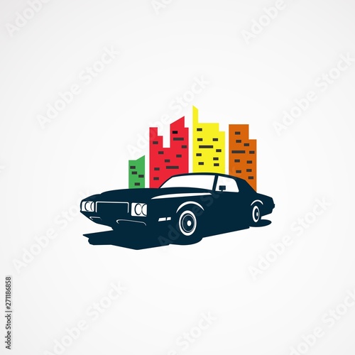 city car logo designs concept for business