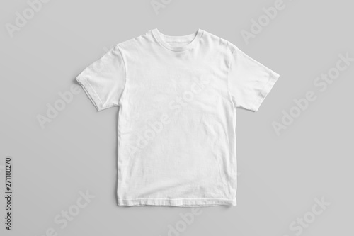 White T Shirt Mock up. High Resolution