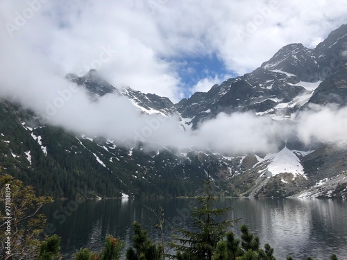 lake in mountains