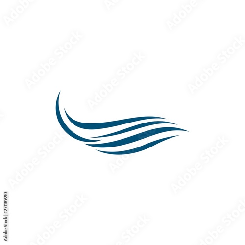 Free Download Water wave logo illustration - GFXLoad