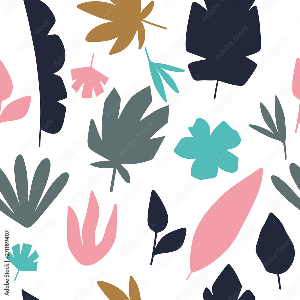Trendy hand drawn floral texture.Pattern design for printing, texture, cover design. Isolated. Vector Illustration Trendy hand drawn floral texture.Pattern design for printing, texture, cover design. Isolated. Vector Illustration