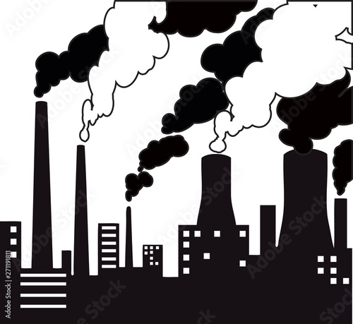 city and smog