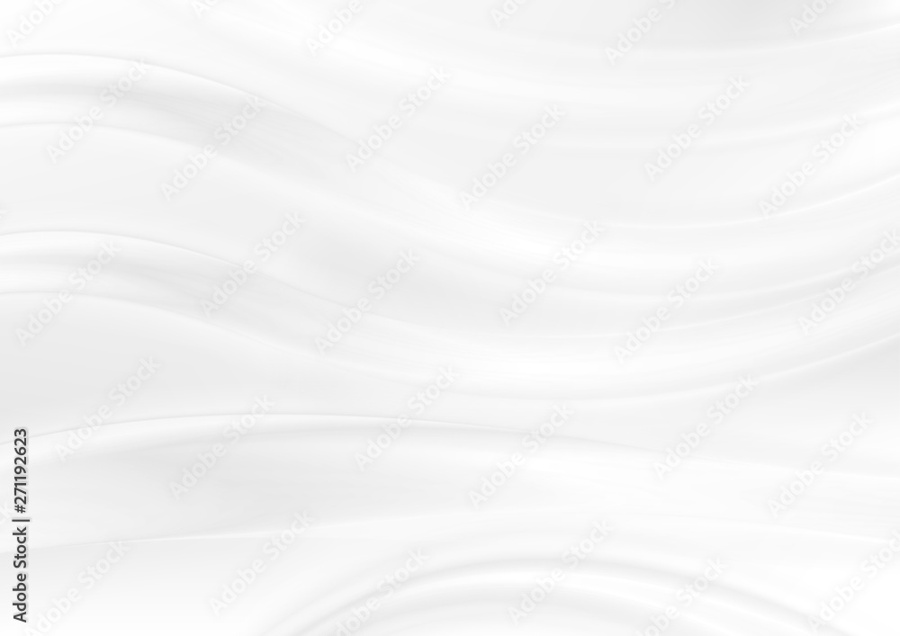 Abstract white glossy smooth waves background Abstract white glossy smooth waves background