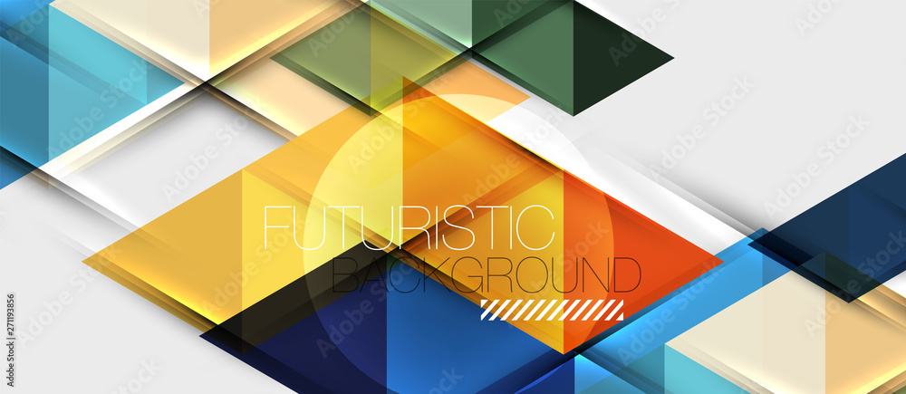 Abstract geometric background. Modern overlapping triangles. Unusual color shapes for your message. Business or tech presentation, app cover template Abstract geometric background. Modern overlapping triangles. Unusual color shapes for your message. Business or tech presentation, app cover template