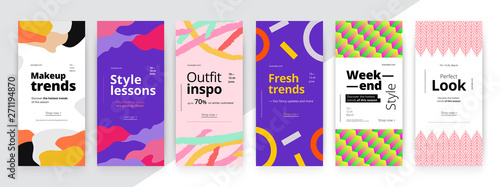 Modern promotion square web banner for social media mobile apps. Elegant sale and discount promo backgrounds with abstract pattern. Email ad newsletter layouts.