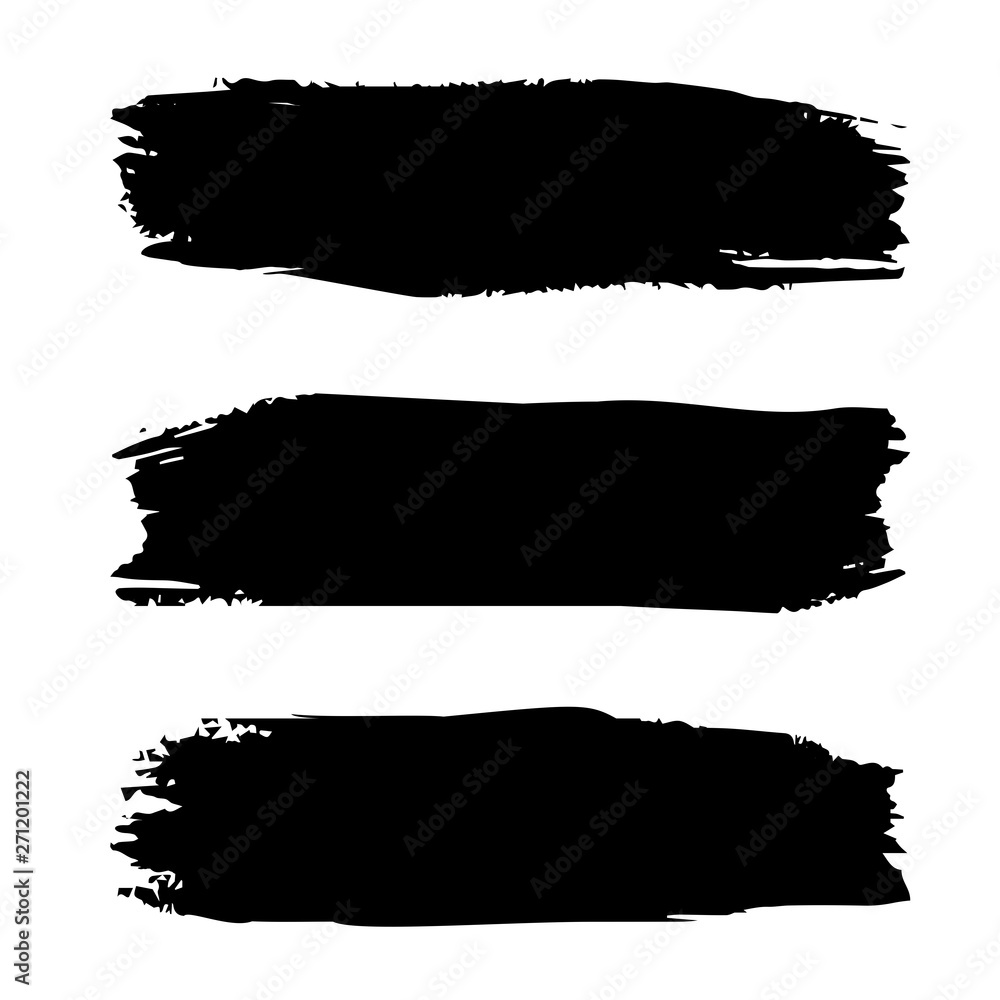 Grunge background. Set of black grunge banners on white background. Grunge background. Set of black grunge banners on white background.