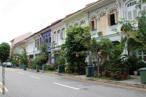 street (joo chiat terrace) in singapore  © frdric