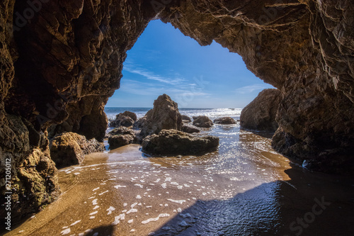 Rock Arch at El Matador Beach photo
