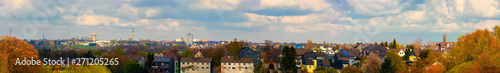 Panoramic view of the city of Velbert