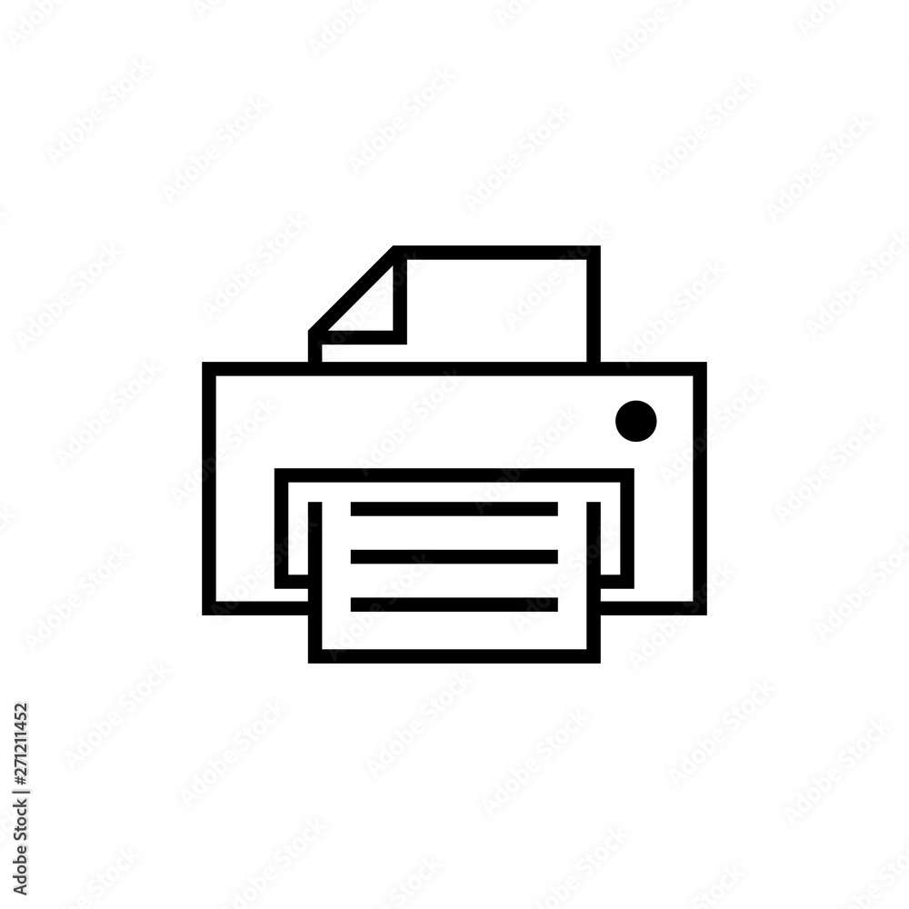 Printer icon. print icon. Printer vector icon Printer icon. print icon. Printer vector icon