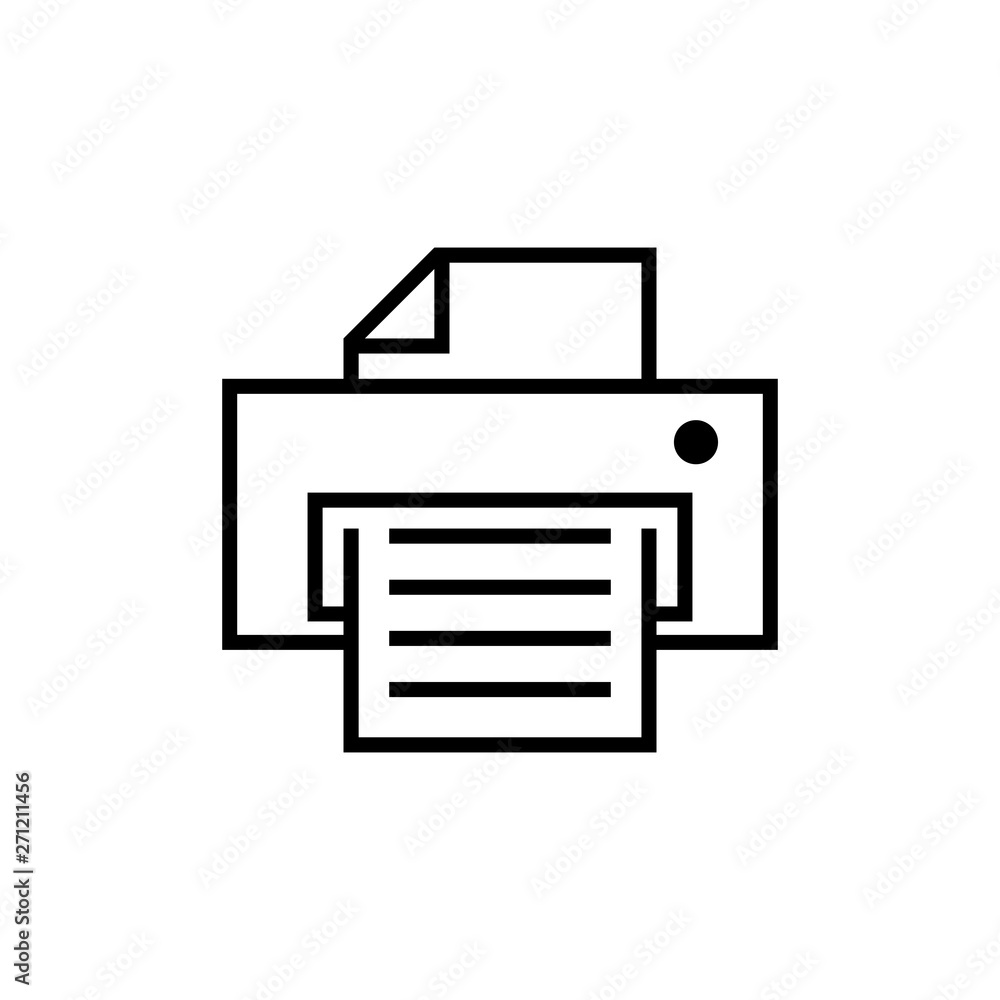 Printer icon. print icon. Printer vector icon Printer icon. print icon. Printer vector icon