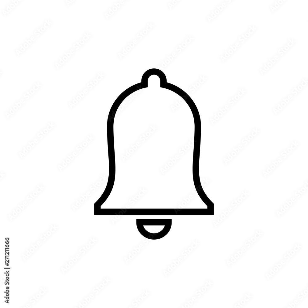Bell Icon vector. Notification symbol. Bell vector icon Bell Icon vector. Notification symbol. Bell vector icon
