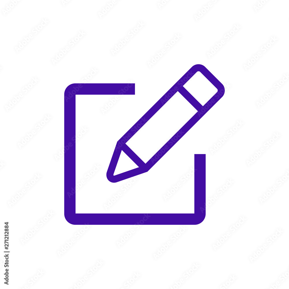 Edit icon vector. Pencil icon. sign up Icon vector Edit icon vector. Pencil icon. sign up Icon vector