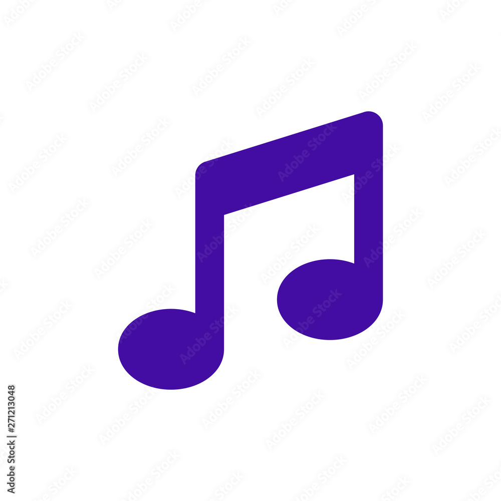 Music icon vector, Melody, song, note, sound, audio sign Isolated on white background. Music icon vector, Melody, song, note, sound, audio sign Isolated on white background.