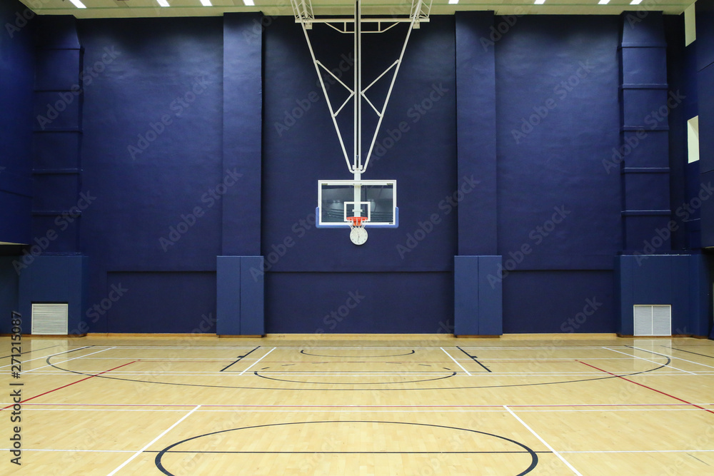 Basketball court - obrazy, fototapety, plakaty 