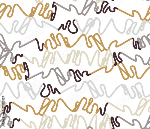Abstract minimalism seamless pattern, white background, vector illustration