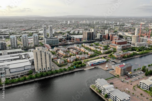 Aerial View Media City Manchester  photo