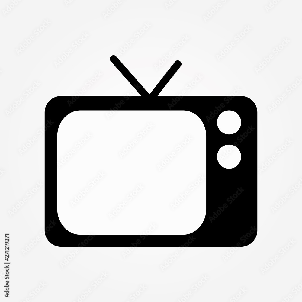 Television icon vector style design Television icon vector style design