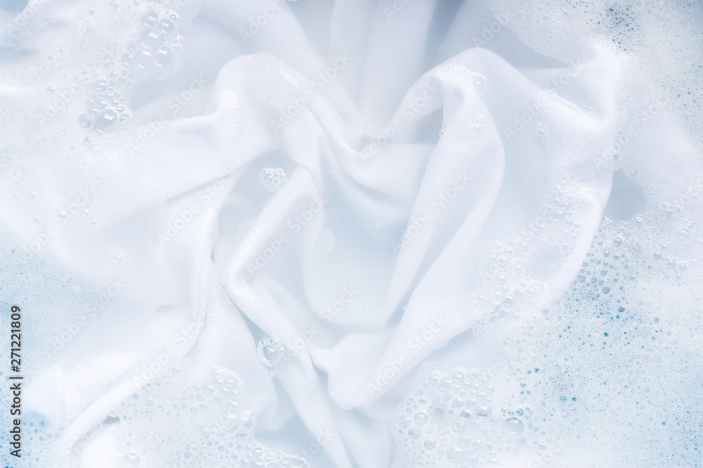Soak a cloth before washing, white cloth. Soak a cloth before washing, white cloth.