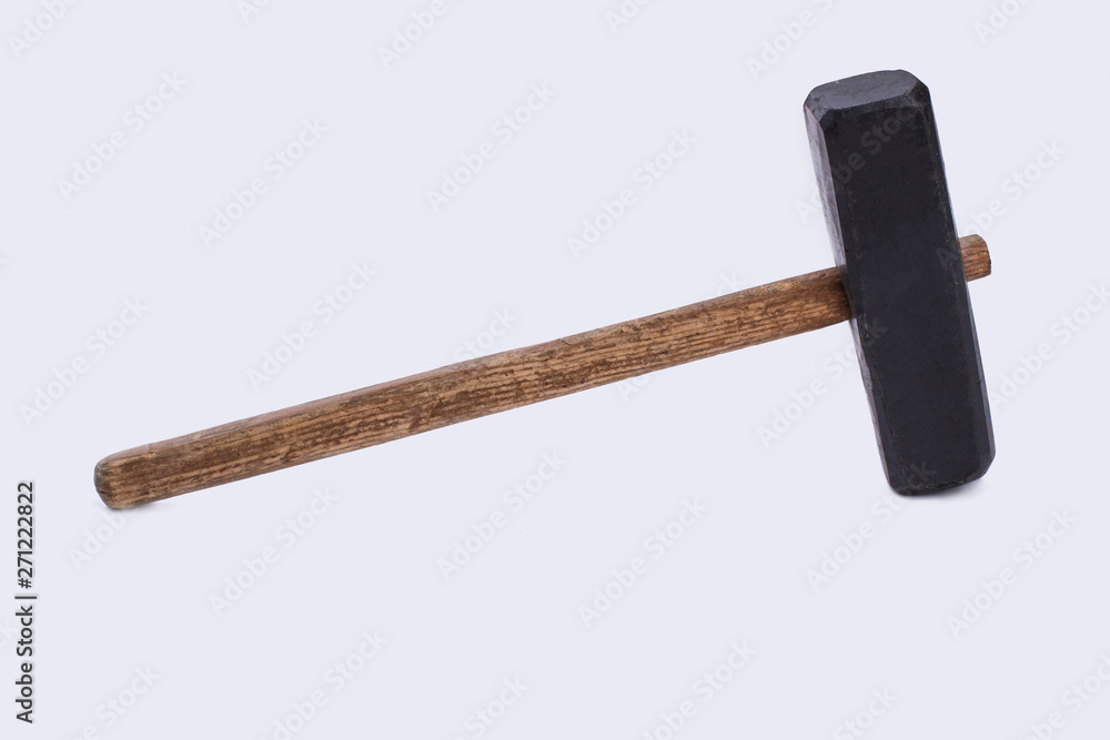 Hammer isolated on white background. Construction instrument with clipping path. Hammer isolated on white background. Construction instrument with clipping path.