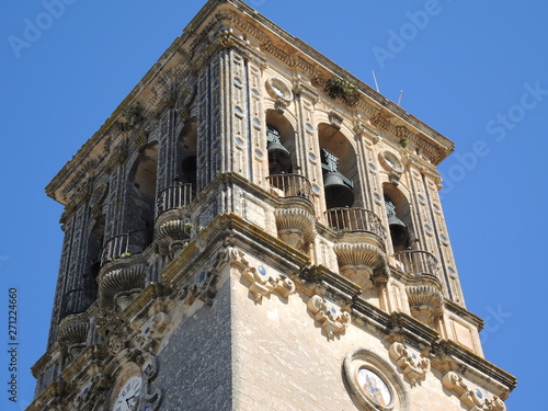 Fototapeta Turm der Parroquia De Santa María