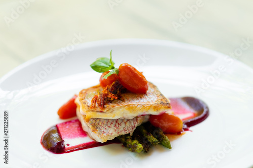 Fotografija Pan seared Red snapper