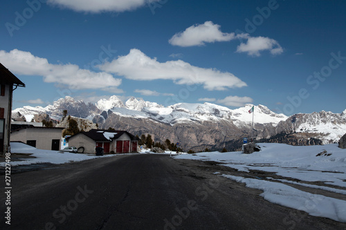 Italy, Sella Pass, Trentino, South Tyrol, Italy, Europe photo