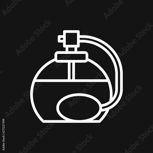 Perfume icon vector sign symbol for design