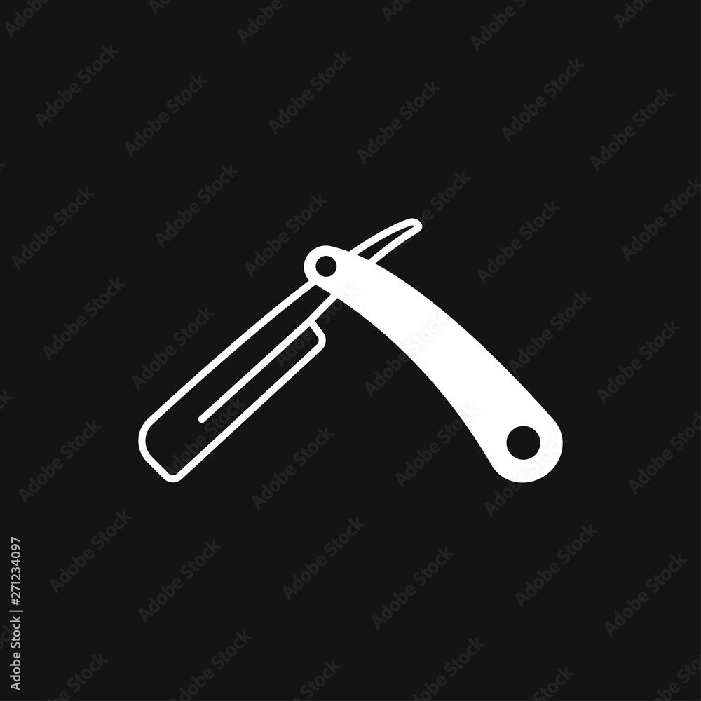 Razor icon vector sign symbol for design Razor icon vector sign symbol for design