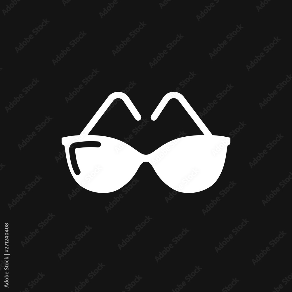 Sunglasses Icon vector sign symbol for design Sunglasses Icon vector sign symbol for design