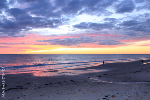 Sunset in a Beach in Adelaide, South Australia
