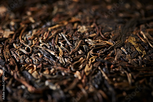 Pu'er tea leaves, Chinese fermented tea leaves 