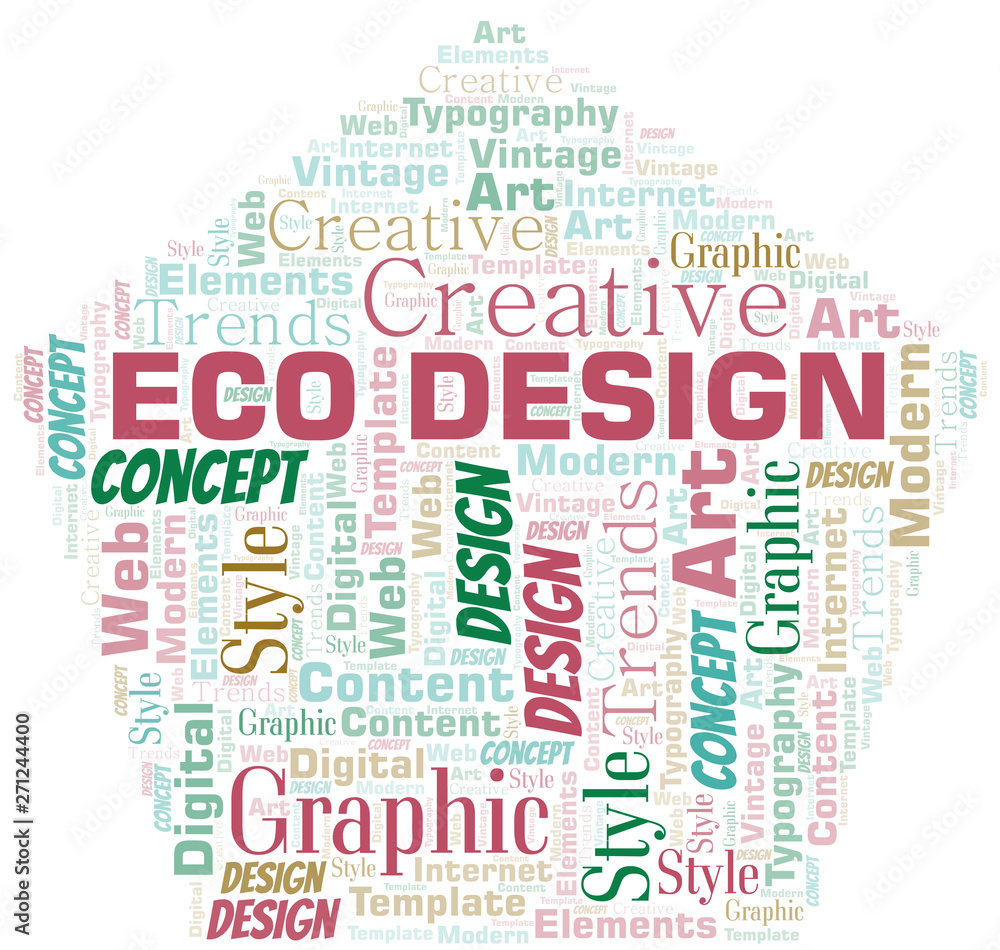 Eco Design word cloud. Wordcloud made with text only. Eco Design word cloud. Wordcloud made with text only.