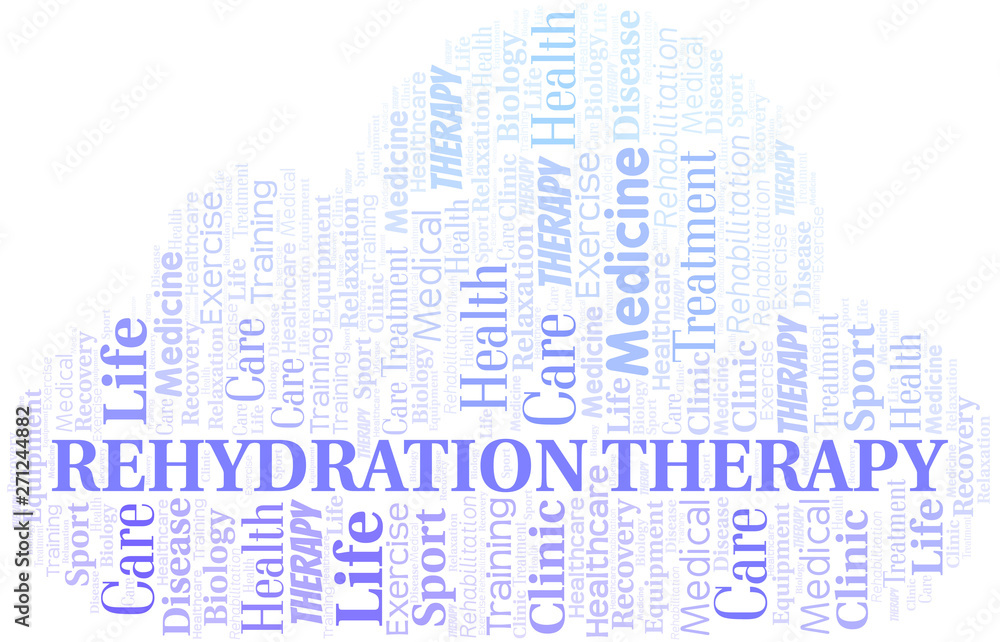 Rehydration Therapy word cloud. Wordcloud made with text only. Rehydration Therapy word cloud. Wordcloud made with text only.
