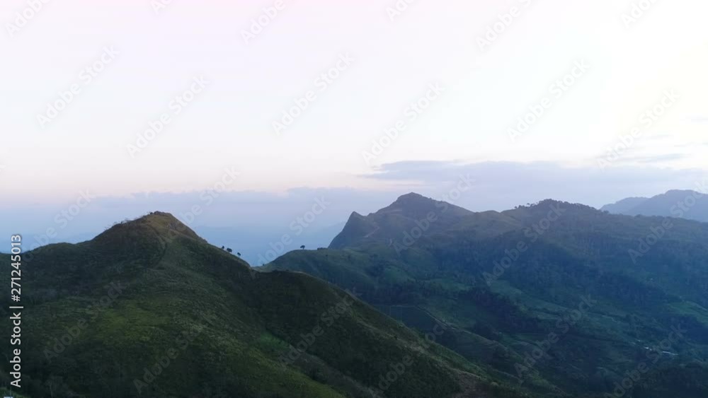 Flying above of amazing mountain nature landscape. Flying above of amazing mountain nature landscape.