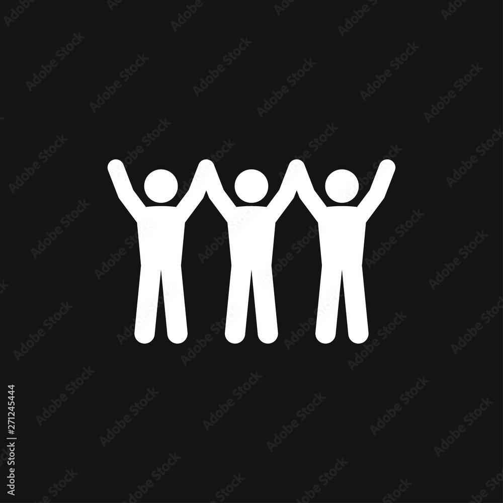 Team icon vector sign symbol for design Team icon vector sign symbol for design