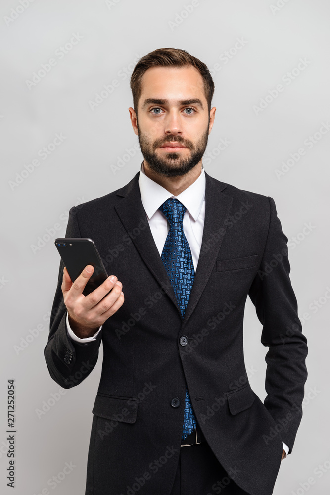 Attractive young businessman wearing suit Attractive young businessman wearing suit