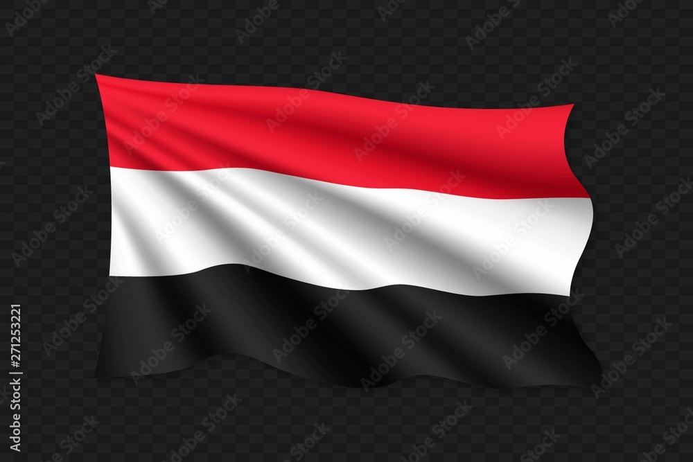 Fototapeta premium 3D Waving Flag