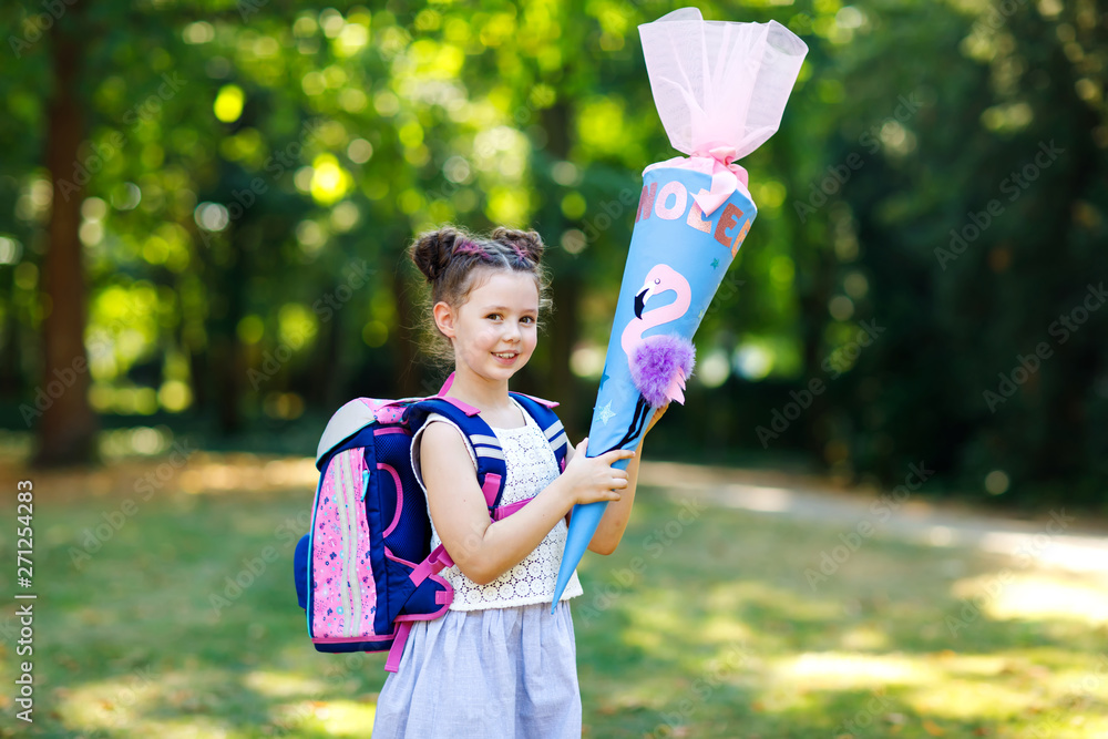 Little kid sales with big backpack