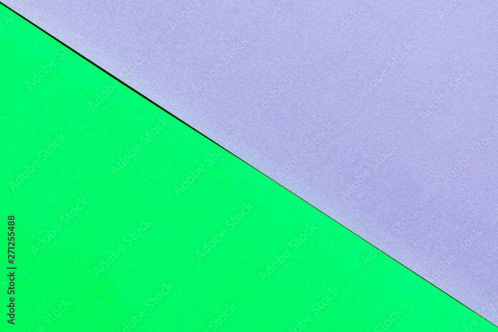 Abstract background of colored paper. Two colors with copy space.