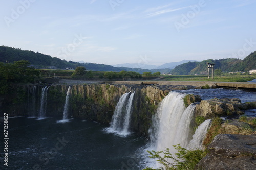 日本,大分県,原尻の滝