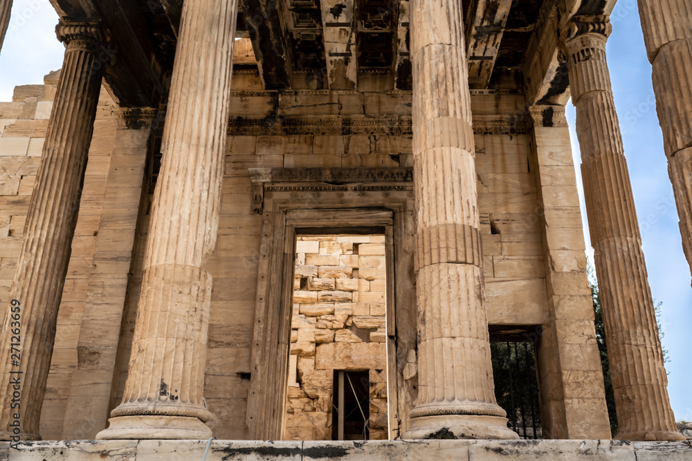 Temples ruins of Ancient Greece civilization Temples ruins of Ancient Greece civilization