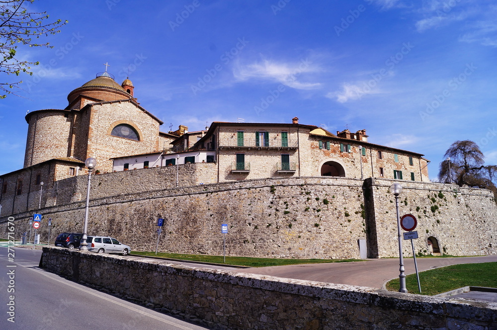 View of Castiglione del Lago, Italy View of Castiglione del Lago, Italy
