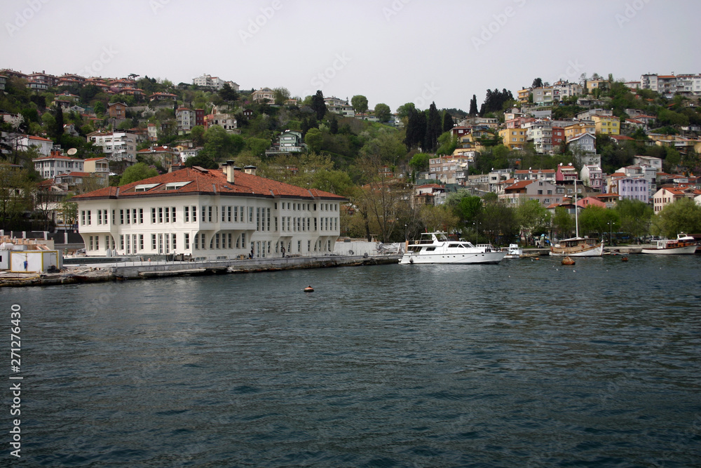 Naklejka premium Historical Bosphorus, coasts, historical streets and mosques