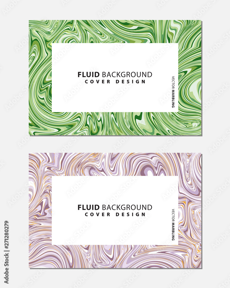 Vector marbling art. Fluid Abstract background for cover, card, flyer, brochure, poster design. Vector marbling art. Fluid Abstract background for cover, card, flyer, brochure, poster design.